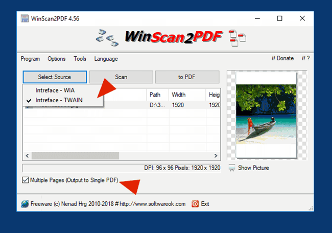 WinScan2PDF download