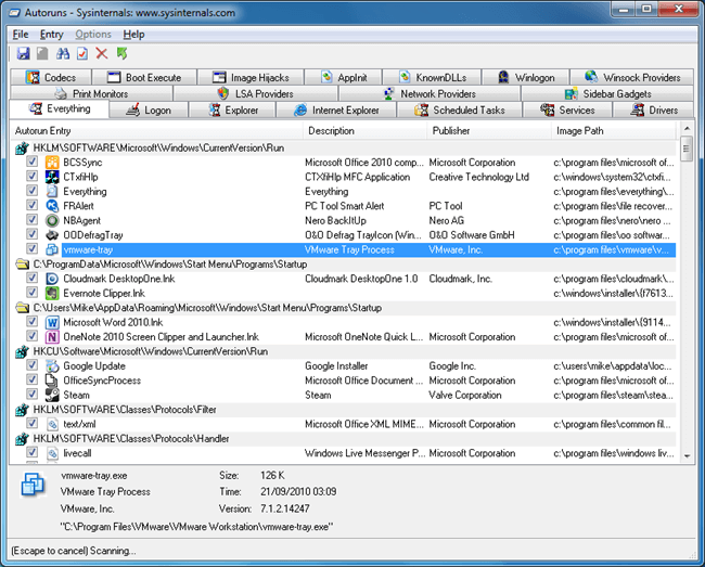 Sysinternals Suite