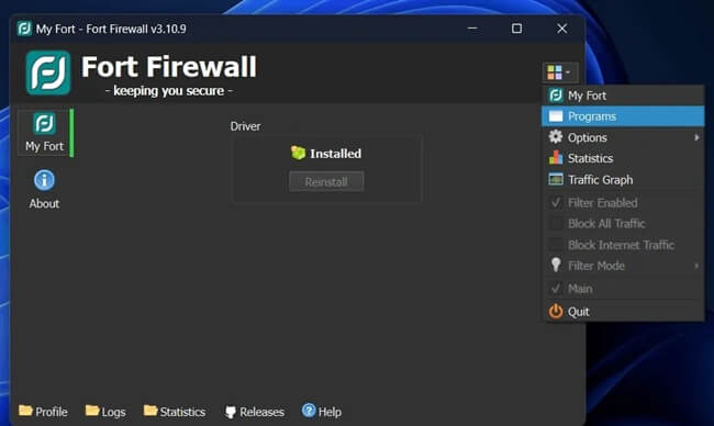 fort firewall download