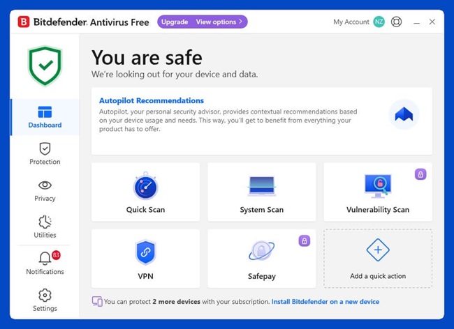 Bitdefender Antivirus Free