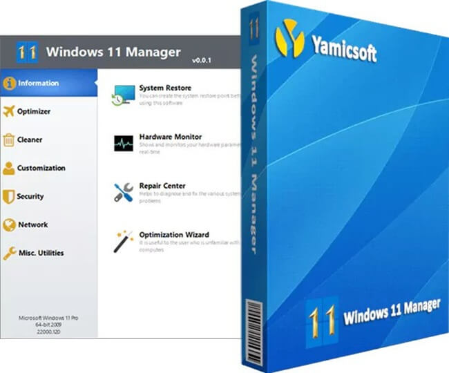 Yamicsoft Windows 11 Manager download